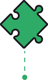 quebra-cabeça-verde